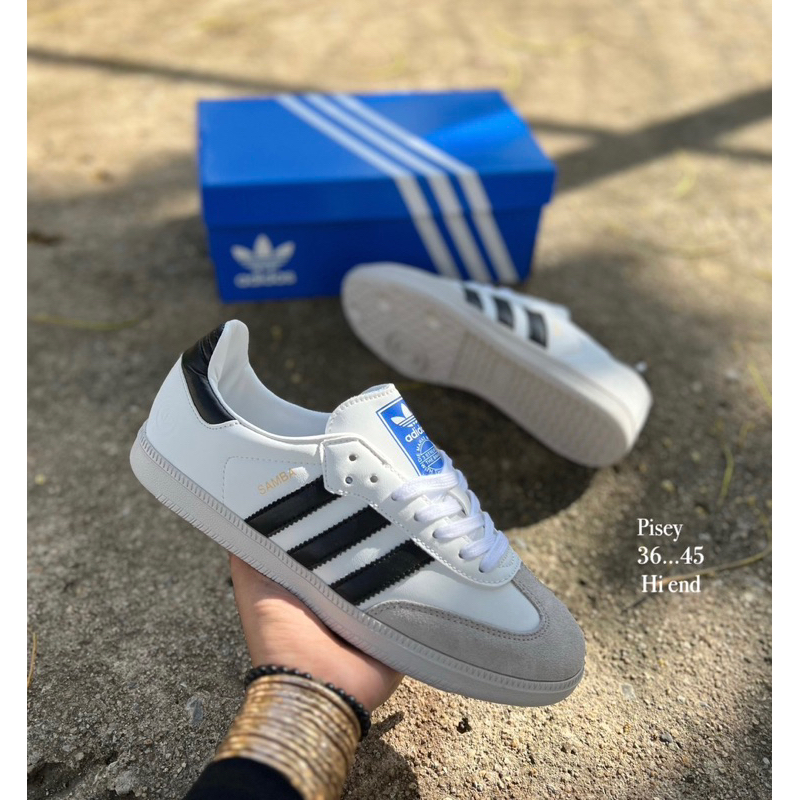 พร้อมส่ง-ของแท้-100-adidas-samba-og-white-black-gum-black-gum