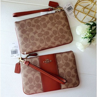 ★ New ของแท้ 100% กระเป๋าคล้องข้อมือ Coach รุ่น Shop