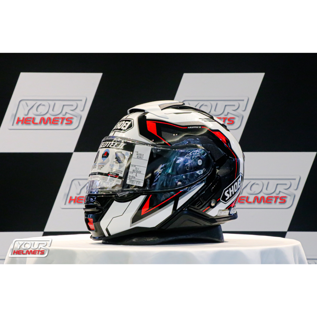 หมวกกันน็อค SHOEI HELMETS NEOTEC II RESPECT TC-1 | Shopee Thailand