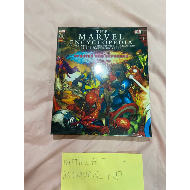 หนังสือรวมประวัติฮีโร่มาเวล-marvel-encyclopedia