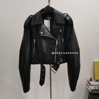 Zara​ ​Faux​ Leather​ Jacket​