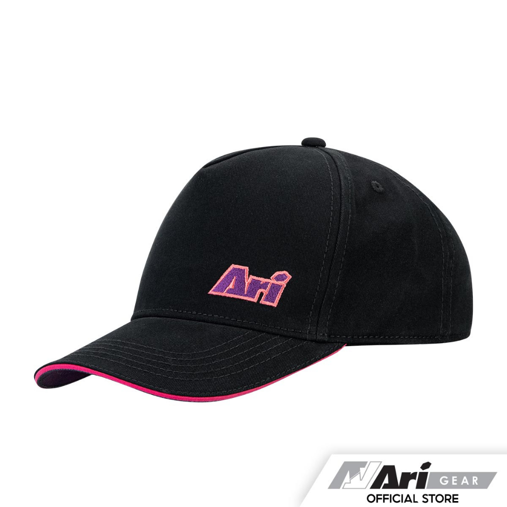 ari-retro-cyber-cap-black-purple-white-หมวกอาริ-เรโท-ไซเบอร์-สีดำ