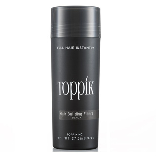 ผงไฟเบอร์โรยหัว Toppik สีดำ ผงไฟเบอร์ ปิดผมบาง