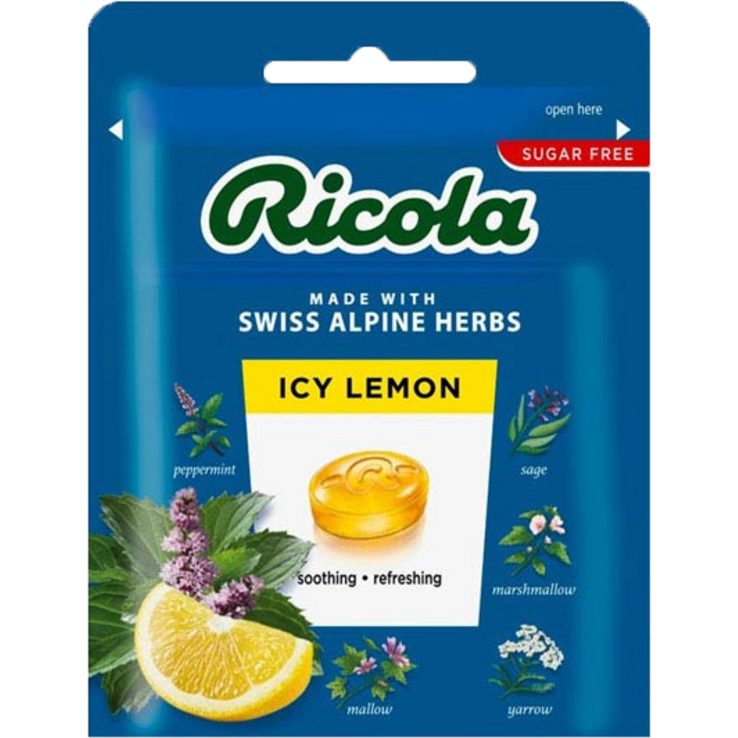 Ricola Swiss Herb Lozenges Sugar Free 17.5 g. ริโคลา ลูกอมสมุนไพร ...