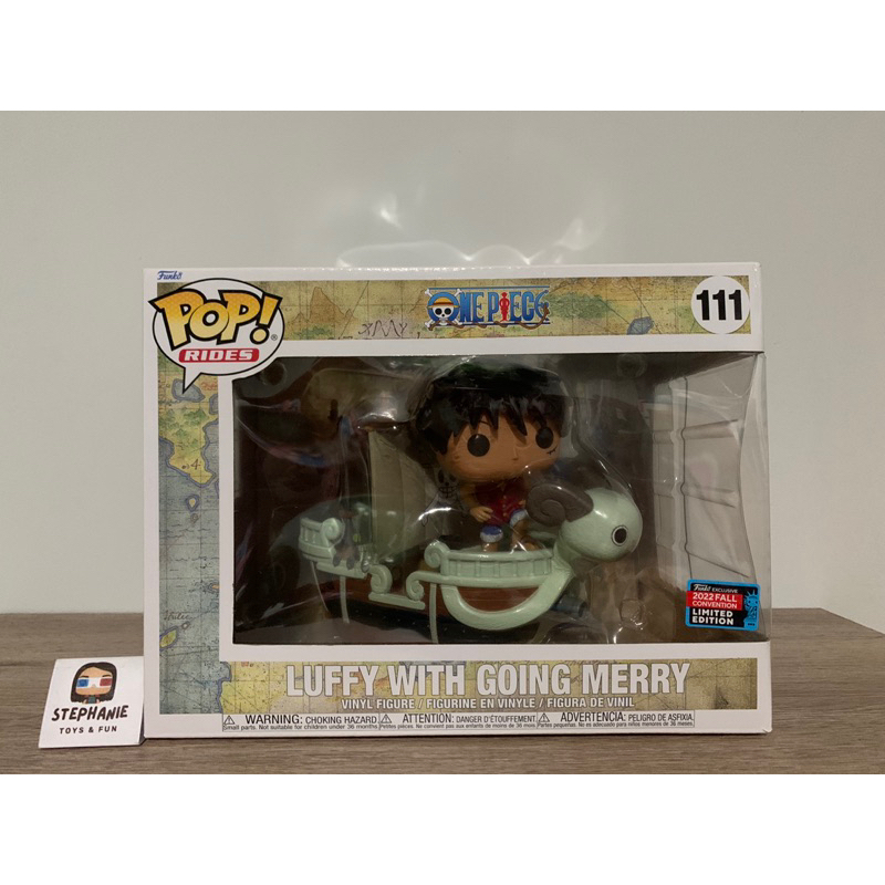 Funko Pop! One Piece Luffy Mit Going Merry – Special Edition Fall Convention 2022