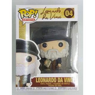 Funko Pop Ad Icon World History - Leonardo Da Vinci #04