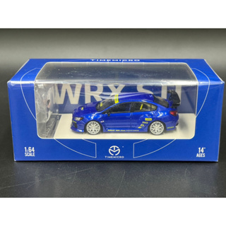 Time Micro​ 1/64 Subaru Impreza WRX-STI blue + Figure