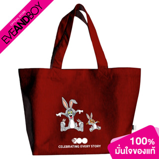 ARCHITA - Tom And Jerry &amp; Bugs Bunny Mashup Tote Bag #Margenta กระเป๋า