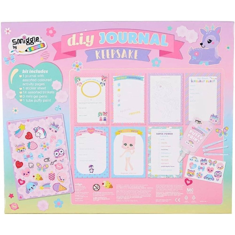 smiggle-diy-keepsake-journal-แท้