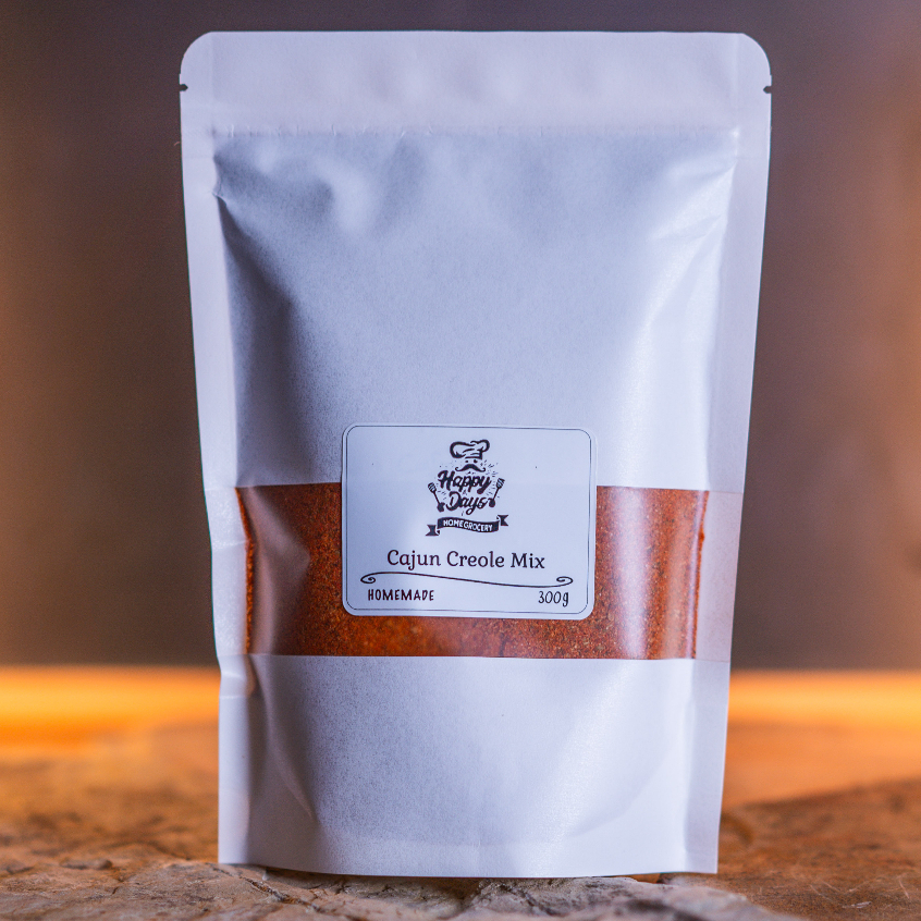 เครื่องปรุงรสชนิดผงคาจูนครีโอลโฮมเมด น้ำหนักสุทธิ 300กรัม, Cajun Creole