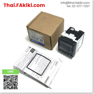 (A)Unused, E5CC-QX2DSM-000 Temperature Controller, เครื่องควบคุมอุณหภูมิ สเปค AC/DC24V 48×48mm, OMRON (66-007-752)