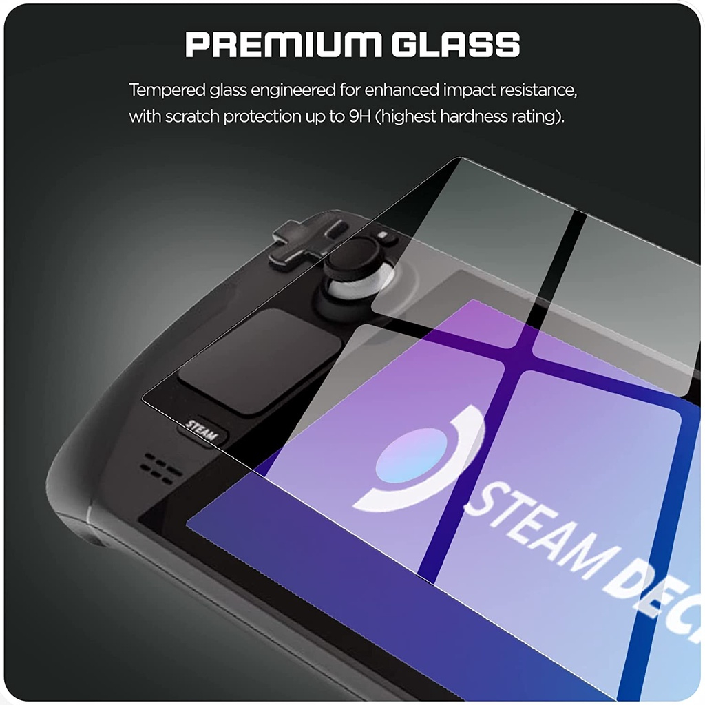 IINE Screen Tempered Glass for Steam Deck (กันรอยกร Steam Deck)(ฟิล์ม ...
