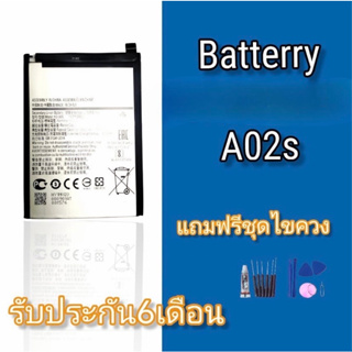 แบตA02s/A03/A03s/M02s Battery A02s/A03/A03s/M02s  แบตโทรศัพท์​มือถือ เอ02เอส รับประกัน​6​เดือน​ แถมฟรีชุดไขควง