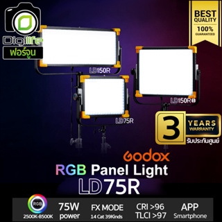 Godox LED LD75R RGB 75W 2500K-8500K - รับประกันศูนย์ Godox Thailand 3 ปี ( LD75 R )