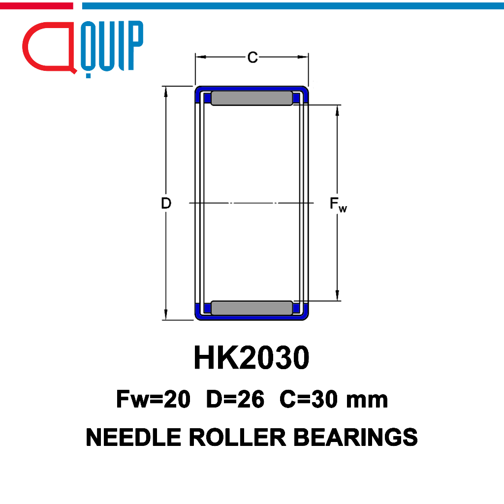 hk2030-ubc-จำนวน-4-ชิ้น-ตลับลูกปืนเม็ดเข็ม-needle-roller-bearings-hk-2030