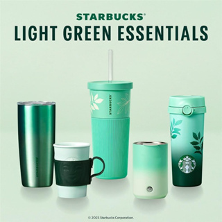 Starbucks Light Green Essentials Collection Starbuckscups starbcuksของแท้100% แก้วสตาบัค