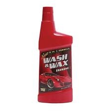 Wash &amp; Wax 2 in 1 Formula WAXY แชมพูล้างรถ แว็กซี่ วอชแอนด์แว็กซ์ ชนิดขวด 300 ml