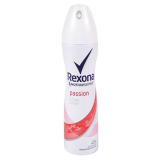 REXONA​ PASSION​ เรโซน่า แพชชั่น​ สเปรย์ระงับกลิ่นกาย หอมสดชื่น มีชีวิตชีวา 150 มล