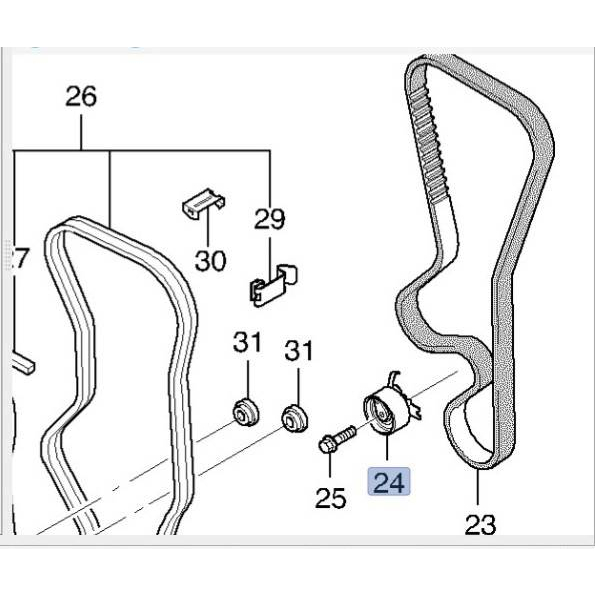 ลูกรอกตัวปรับตึงสายพานไทมิ่ง-รถ-chevrolet-captiva-สำหรับรุ่นปี-2011-ลูกรอกตัวปรับตึงสายพานไทมิ่ง-รถเชฟโรเลต-แคปติว่า