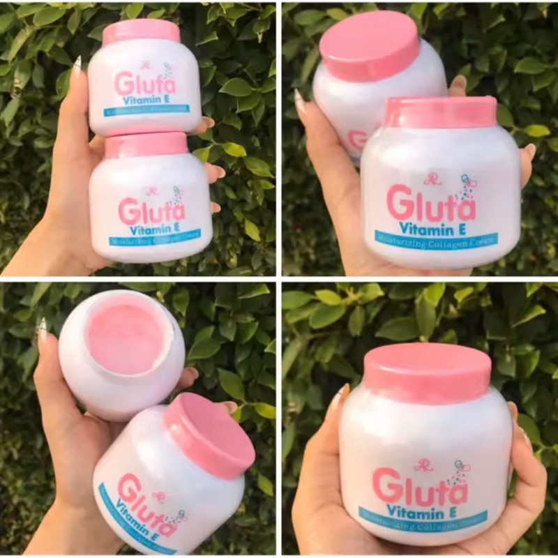 เอ-อาร์-กลูต้า-ชมพู-วิตามินอี-ar-gluta-vitamin-e-cream-ครีมทาผิวขาว-กลูต้า-ตัวขายดี-กระปุก-200-ml-x-1-ชิ้น