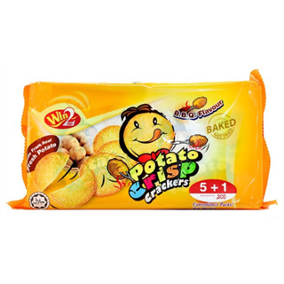 10 Packs Win2 B.B.Q Potato Crisp Cracker 120G