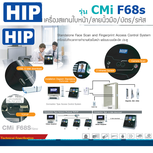 hip-cmi-f68s-เครื่องสแกนใบหน้า-ลายนิ้วมือ-การ์ด-ส่งไลน์แจ้งเตือนได้