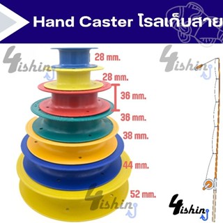 แฮนด์คาสเตอร์(Hand Caster) โรลเก็บสาย / ที่เก็บสายเอ็นตกปลา / ที่เก็บสายเอ็นตกชิงลิว / ที่เก็บสายเซฟตี้ตกชิงลิว / ขดเบ็ด