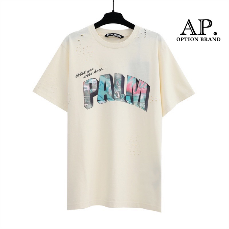 เสื้อยืดคอกลม-p-a-l-m