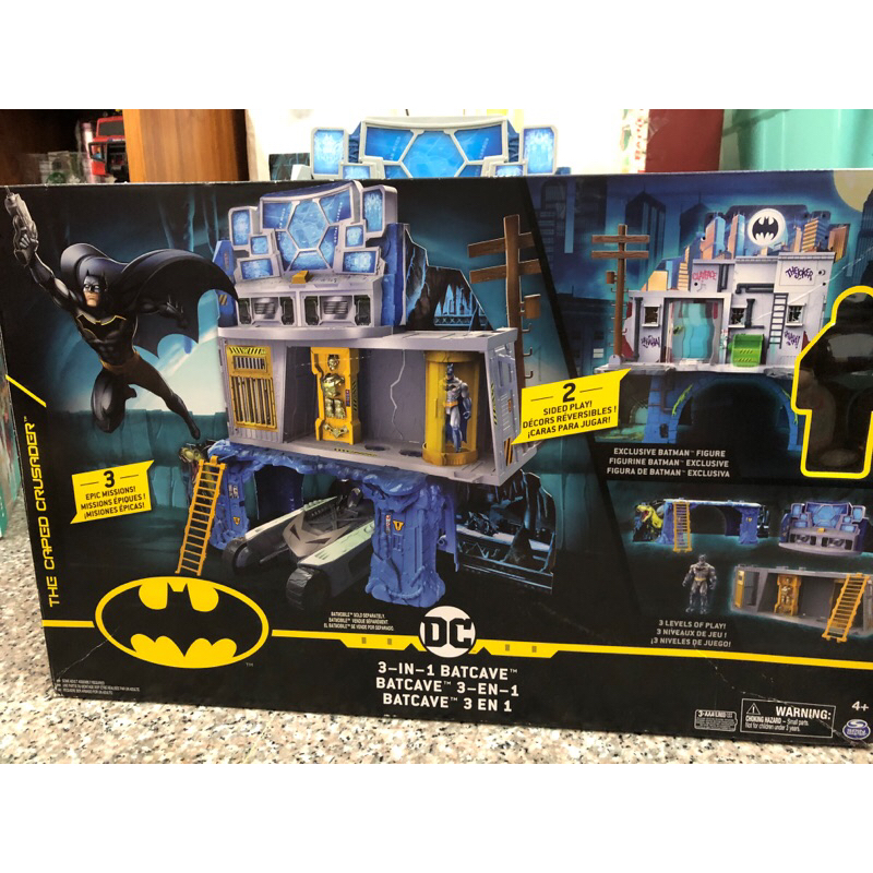 ของเล่นเด็ก Batman 3 in 1 Batcave Mission Playset Shopee Thailand