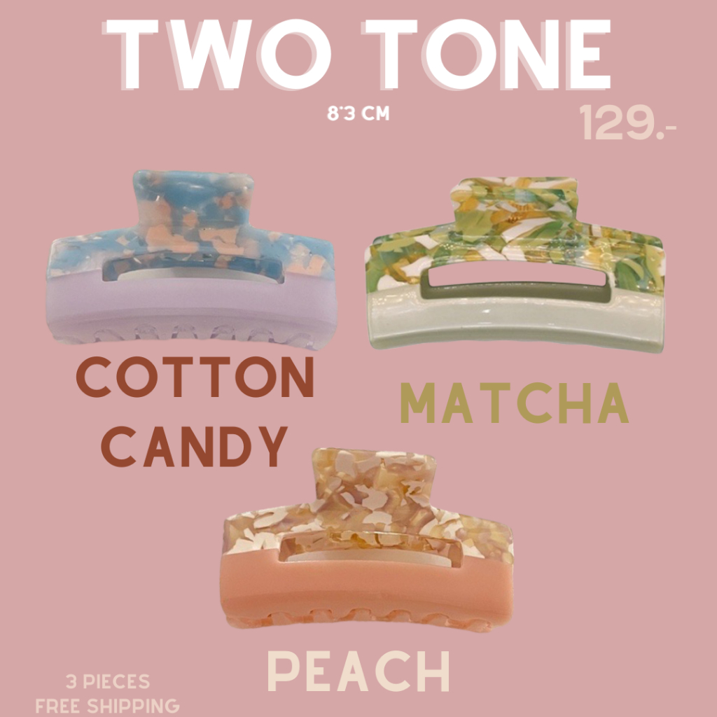 TWO TONE กิ๊บหนีบผมสีทูโทน กิ๊บติดผมสองสี Shopee Thailand — free download