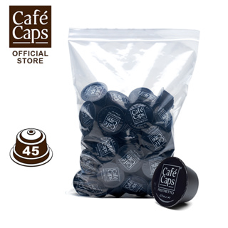 Cafecaps DG RI 45 - Coffee Nescafe Dolce Gusto Ristretto (1 ถุง X 45 แคปซูล) ใช้กับเครื่อง Nescafe Dolce Gusto เท่านั้น