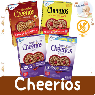 Gluten Free Cereal  General Mills Cheerios Honey Nut , Whole Grain Oat, Multi Grain ซีเรียลธัญพืช  มีให้เลือก4แบบ