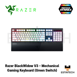 Keyboard (คีย์บอร์ด) RAZER BlackWidow V3 Mechanical Roblox Eition Green Switch ชองใหม่ประกัน 2ปี