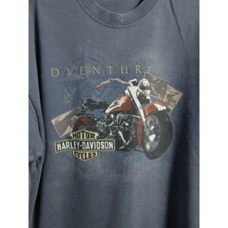 เสื้อยืด มือสอง งานแบรนด์ Harley Davidson อก 46 ยาว 29