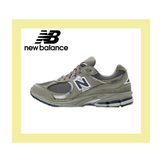 แท้ 100% New Balance 2002R classic retro breathable light classic grey D wide running shoes sneakers