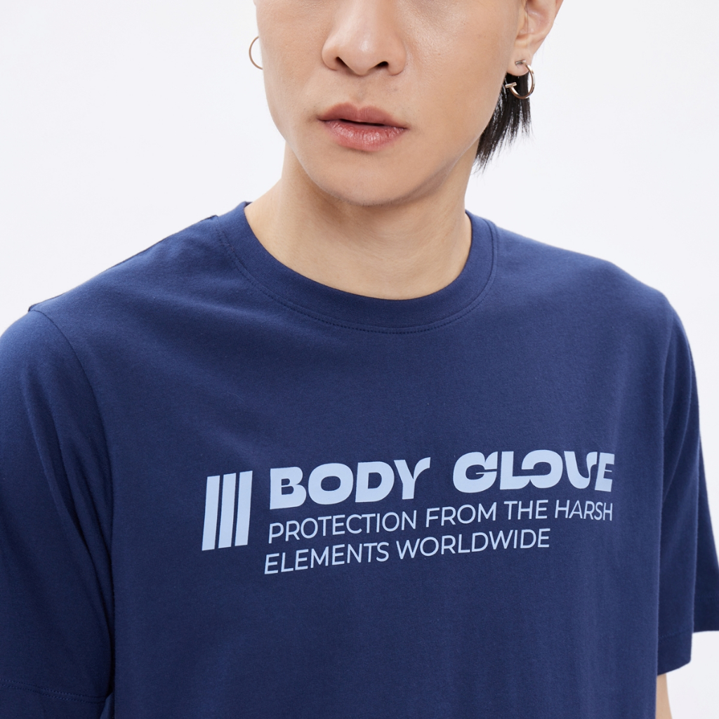 body-glove-mens-sc-t-shirt-fall-2023-เสื้อยืดแขนสั้น-ผู้ชาย-ลายโลโก้-สีกรมท่า