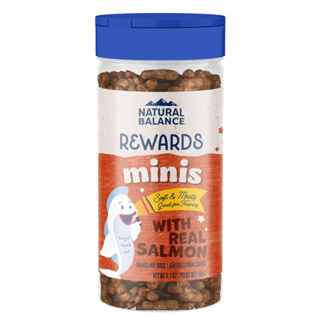 ขนมสุนัข Natural Balance Mini Rewards สูตร Salmon Formula ขนาด 150 g