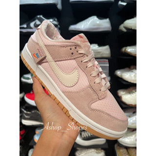 รองเท้าผ้าใบ 🧸 New dunk low teddy bear สีชมพู พร้อมส่งsz.36-40 อุปกรณ์ครบกล่อง พร้อมส่งในประเทศไทย