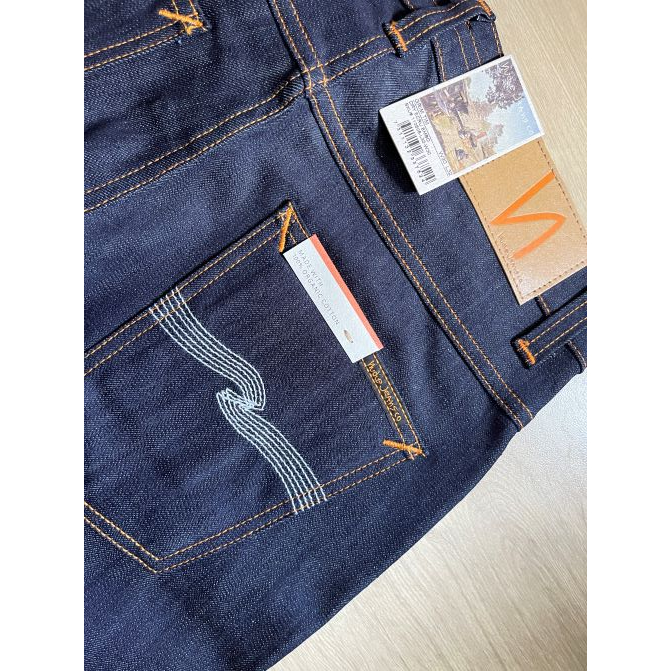 nudie-jeans-grim-tim-dry-ecru-embo-มือ-1-แท้-100-มี-book-amp-tag-ครบ