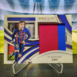 GAVI ผ้า 25/49 การ์ดฟุตบอล 2022-23 PANINI IMMACULATE