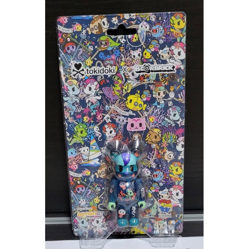 Bearbrick 400% Tokidoki 2011 – Medicom Toy – Édition Limitée – Occasion (exposé)