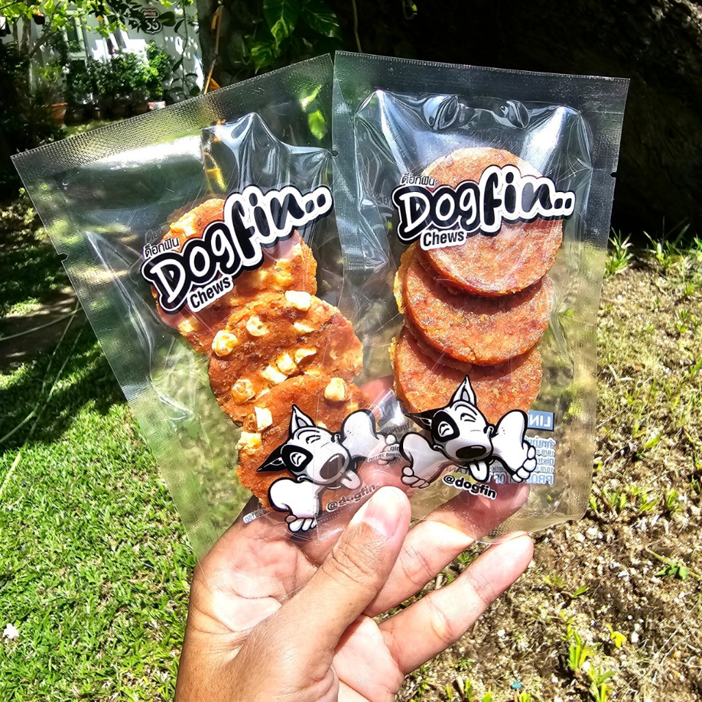 Dogfin (ด็อกฟิน) Chicken Coin ไก่อบแห้งสำหรับสุนัขทุกสายพันธุ์ | Shopee ...