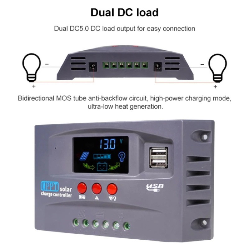 mppt-solar-charger-controller-12v-24v-30a-ชารเจอร์-โซล่า-ตัวควบคุมการชาร์จพลังงานแสงอาทิตย์