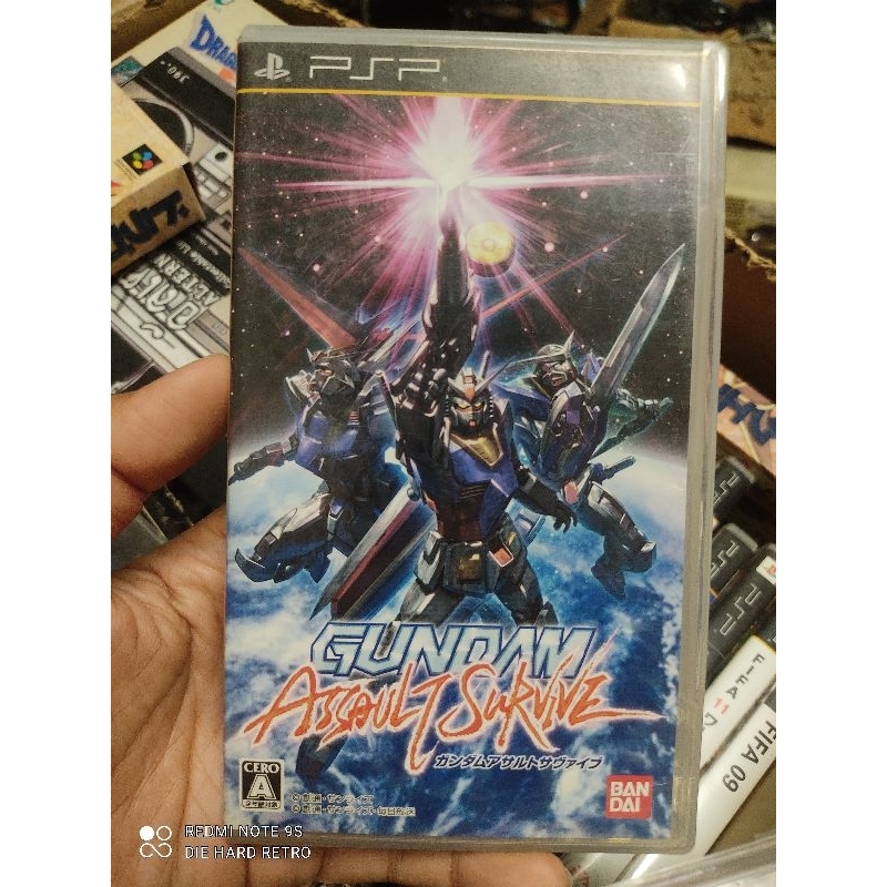 แผ่นแท้-gundam-assault-survive-psp-สภาพสวย-ใช้งานได้ปกติ