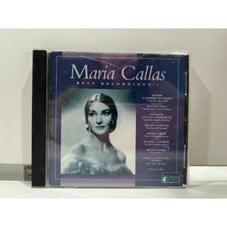 1 CD MUSIC ซีดีเพลงสากล Maria  Callas  vol. 1 (A12H27)