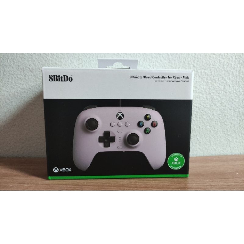 จอย-8bitdo-ultimate-wired-xbox-series-s-x-pc-controller-สีชมพู-มือสอง-95