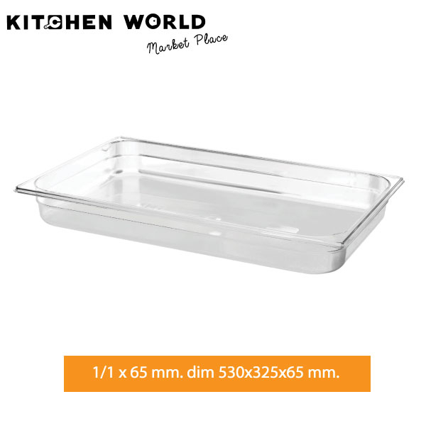 Contenitore Gastronorm GN 1/1 In Acciaio Inossidabile - 530x325x100 Mm, Per Forno E Congelatore - Foto 3