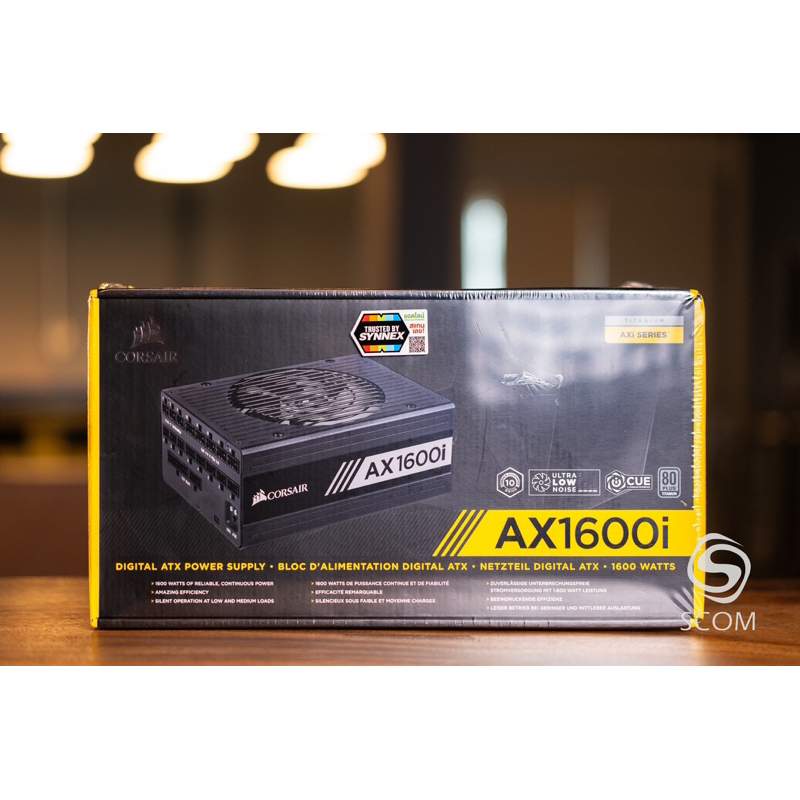 (PSU) Corsair AX1600i 80 PLUS TITANIUM | Shopee Thailand