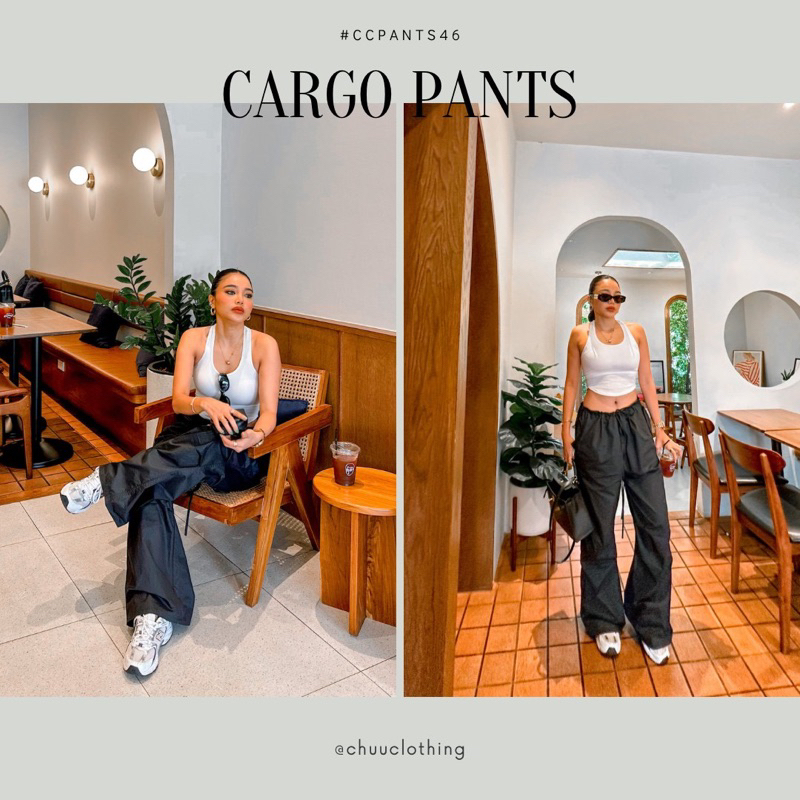 cargo-pants-กางเกงคาร์โกพร้อมส่ง