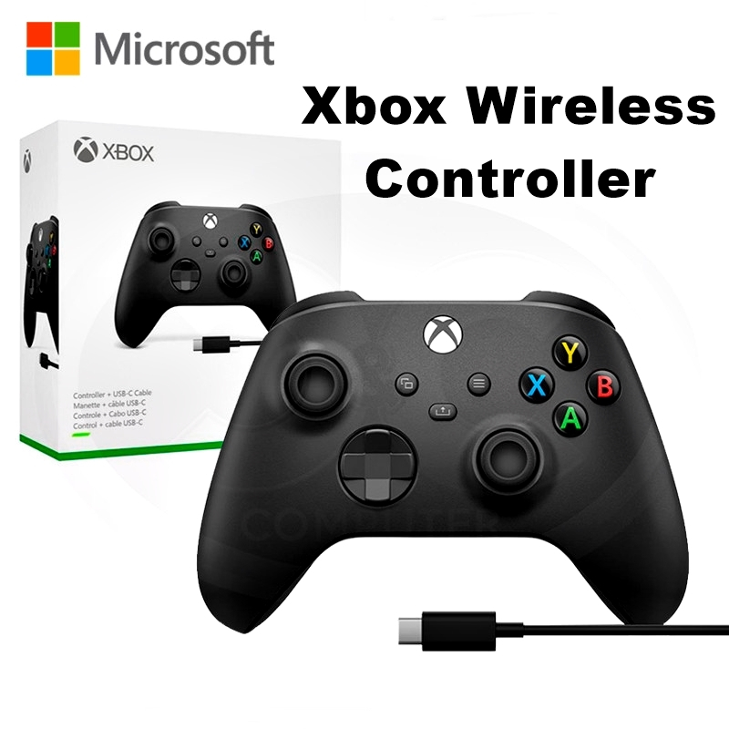 ⚡️จอยเกมสติ๊ก⚡️ Microsoft Xbox Wireless Controller + USBC Cable Black